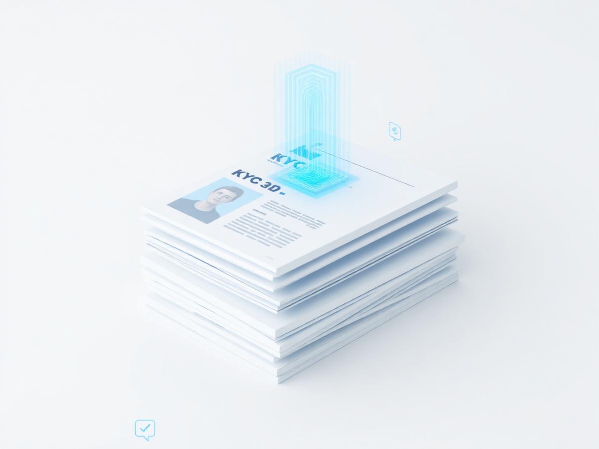 KYC Document Package — verified account illustration